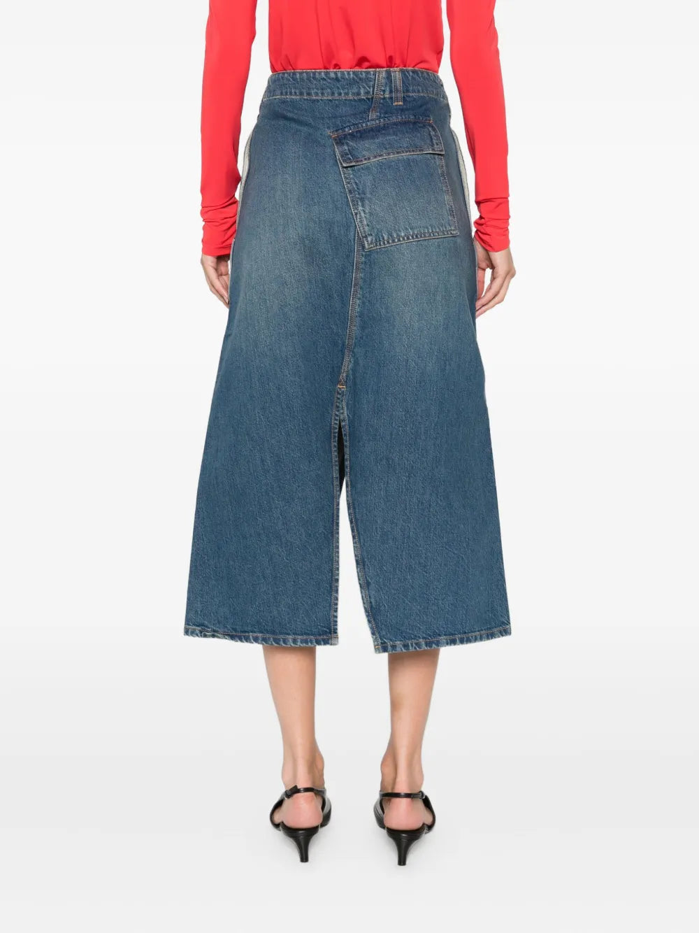 Victoria Beckham denim A-line skirt - Image 2