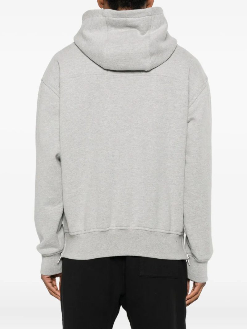 RHUDE logo-embroidery hoodie