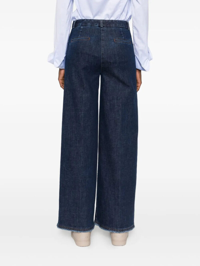 Via Masini 80  frayed-hem jeans