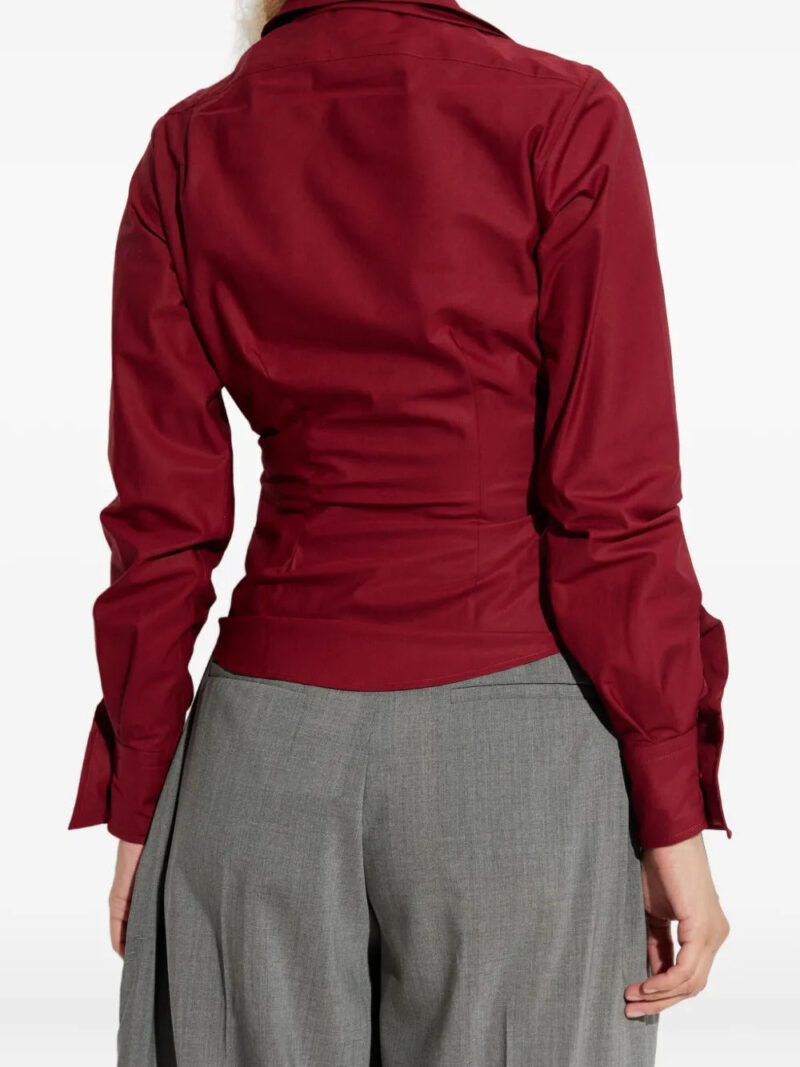 Vivienne Westwood  buttoned gathered shirt