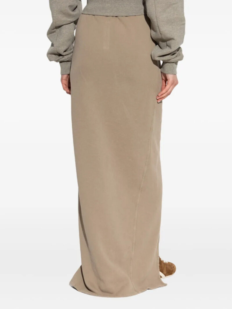 Rick Owens DRKSHDW  drawstring-waist cotton skirt