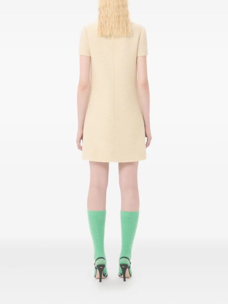 Valentino Garavani  bow-embellished tweed dress