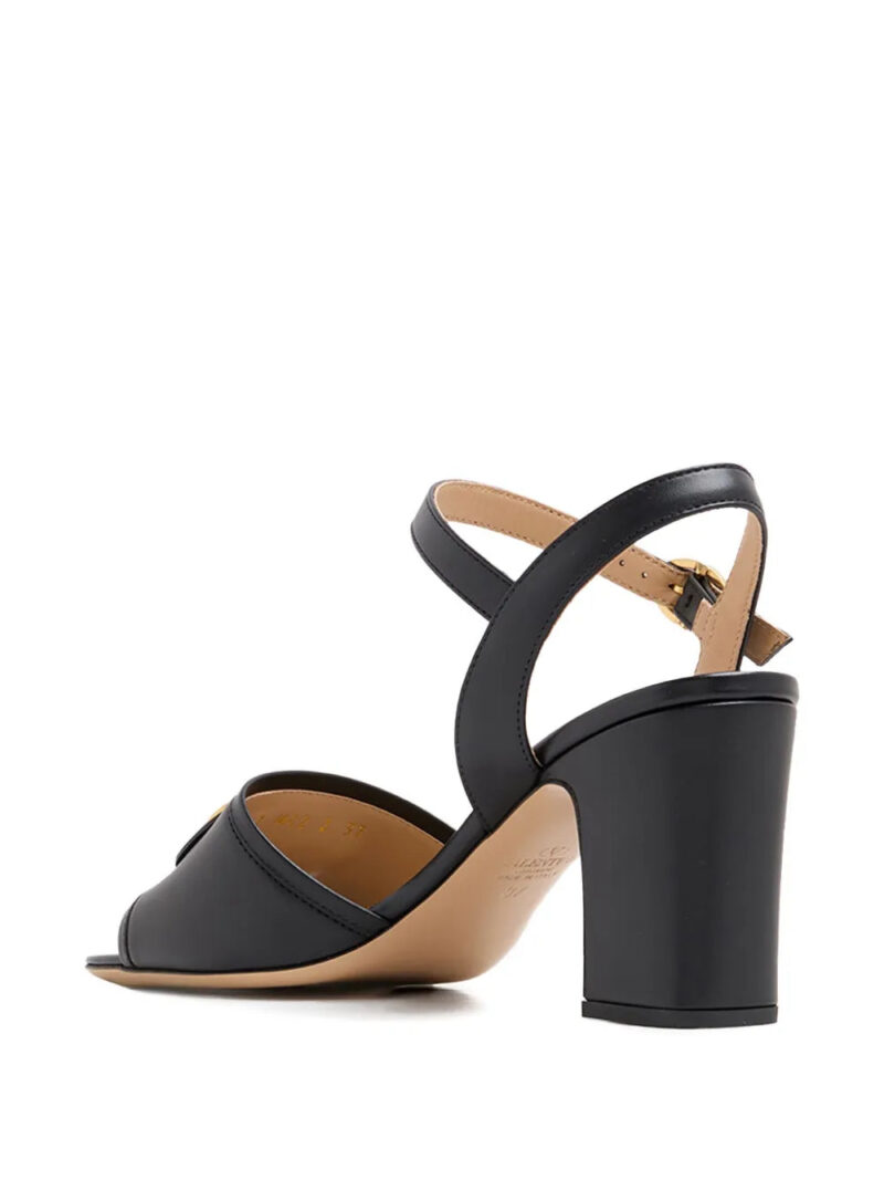 Valentino Garavani  75mm VLogo block-heel sandals