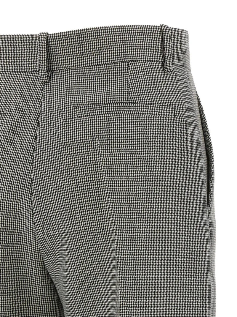 Valentino Garavani  houndstooth stretched trousers