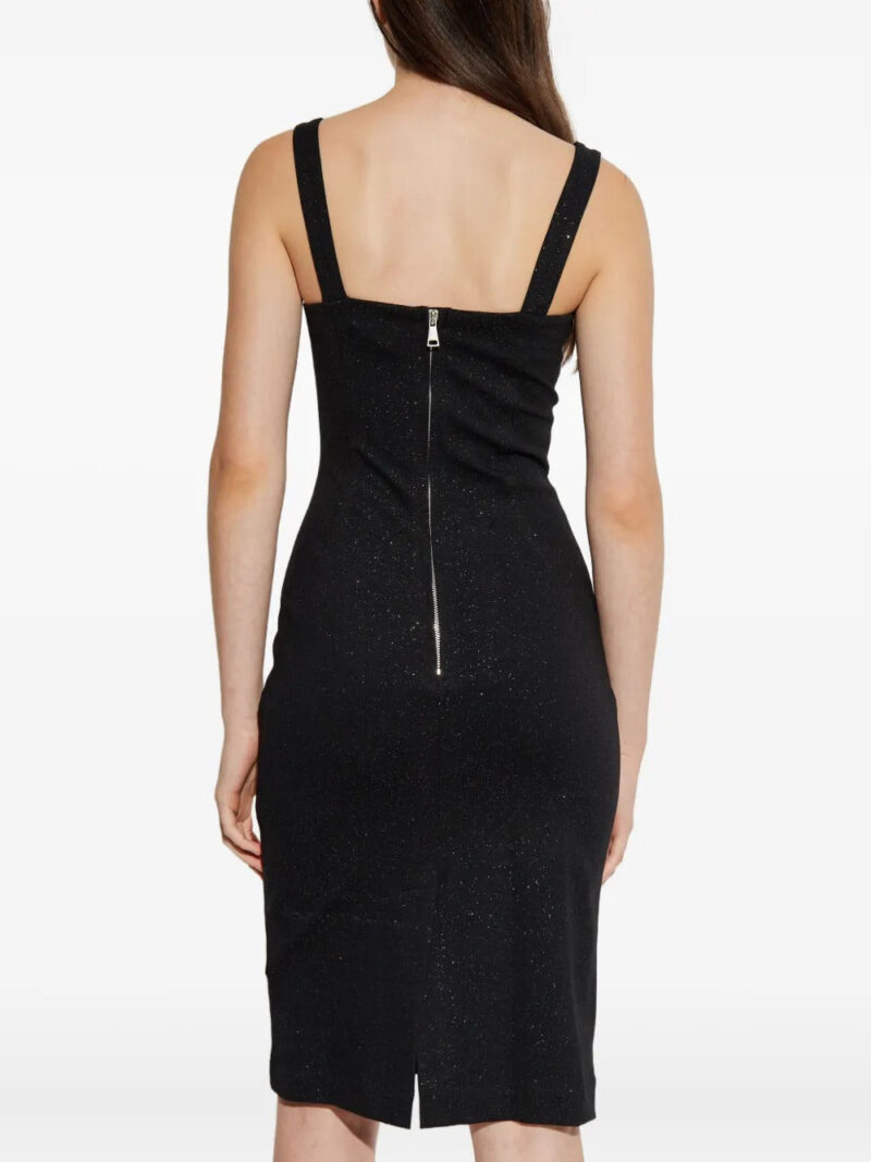 Versace Jeans Couture buckle-strap midi dress