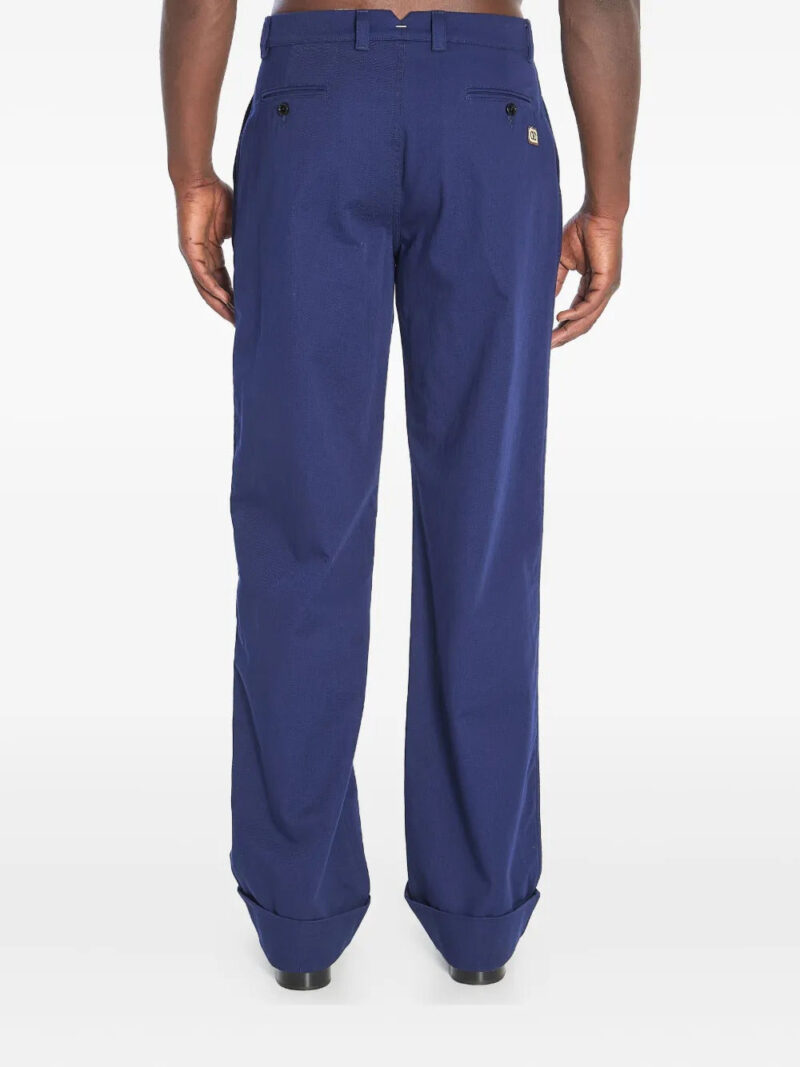 Valentino Garavani  pleat cotton trousers