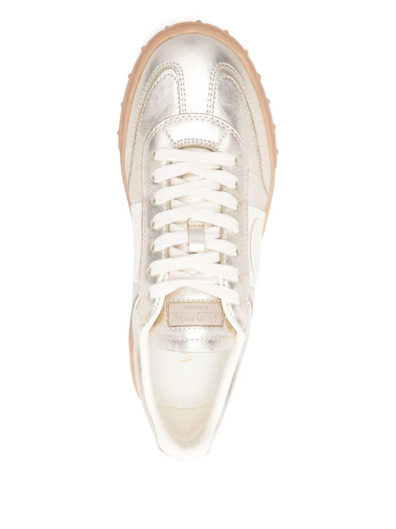 Valentino Garavani  studded leather sneakers