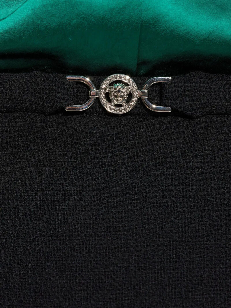 Versace Medusa-Head-buckle mini skirt