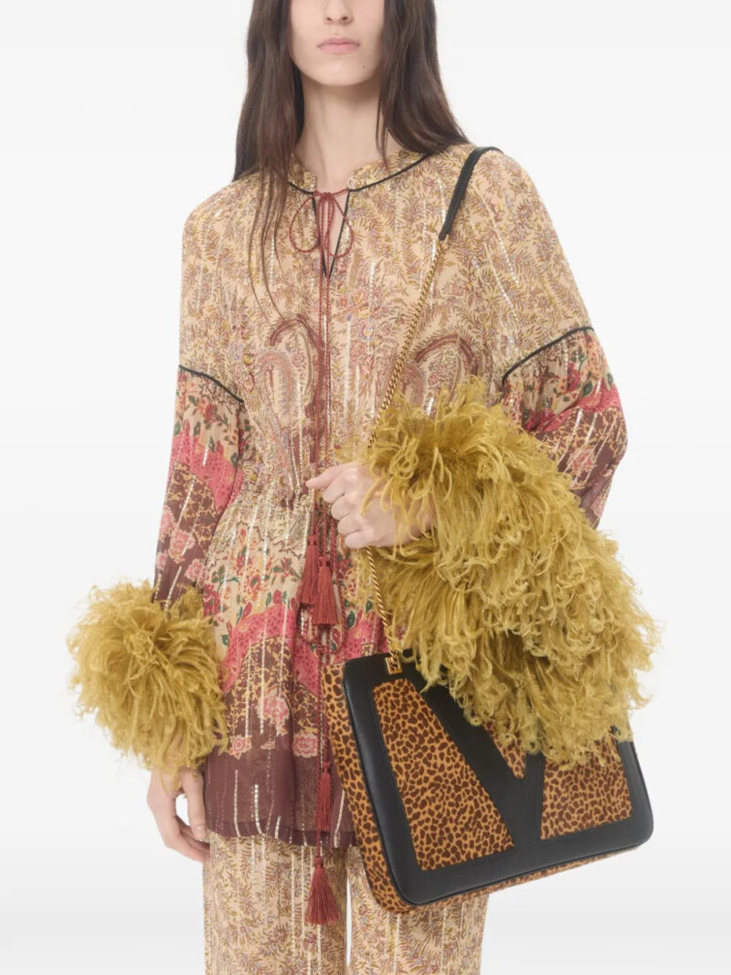 Valentino Garavani Pekin Voyage Imaginaire Paisley blouse