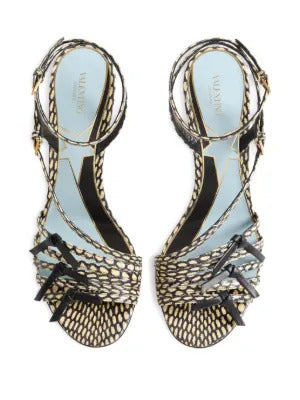 Valentino Garavani Nodine Elaphe sandals