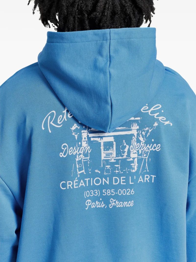 RETERNITY  zip-up hoodie