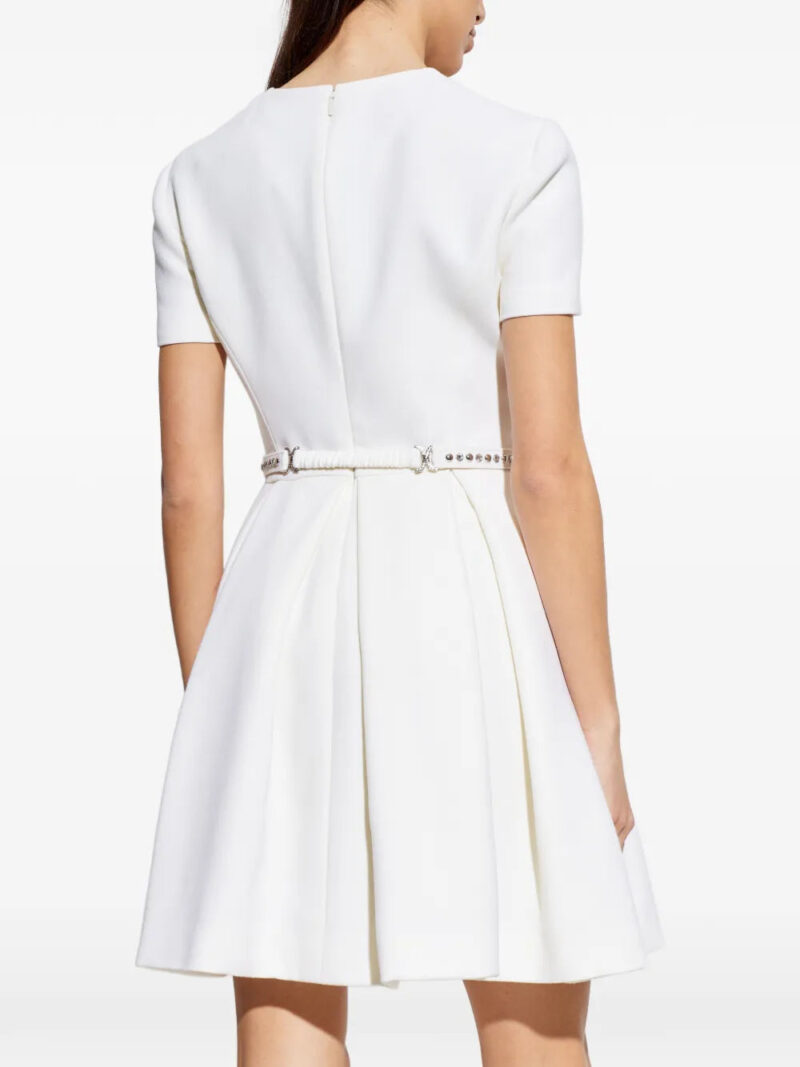 Versace logo-detail mini dress
