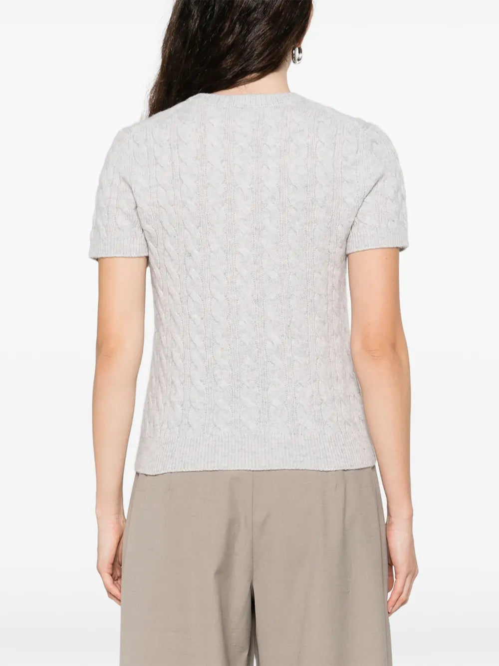 Vince cable-knit T-shirt - Image 2