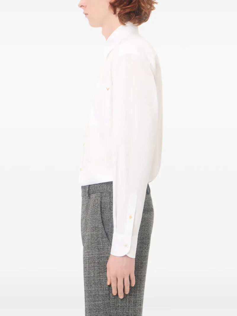 Valentino Garavani  Oxford cotton shirt with VGold