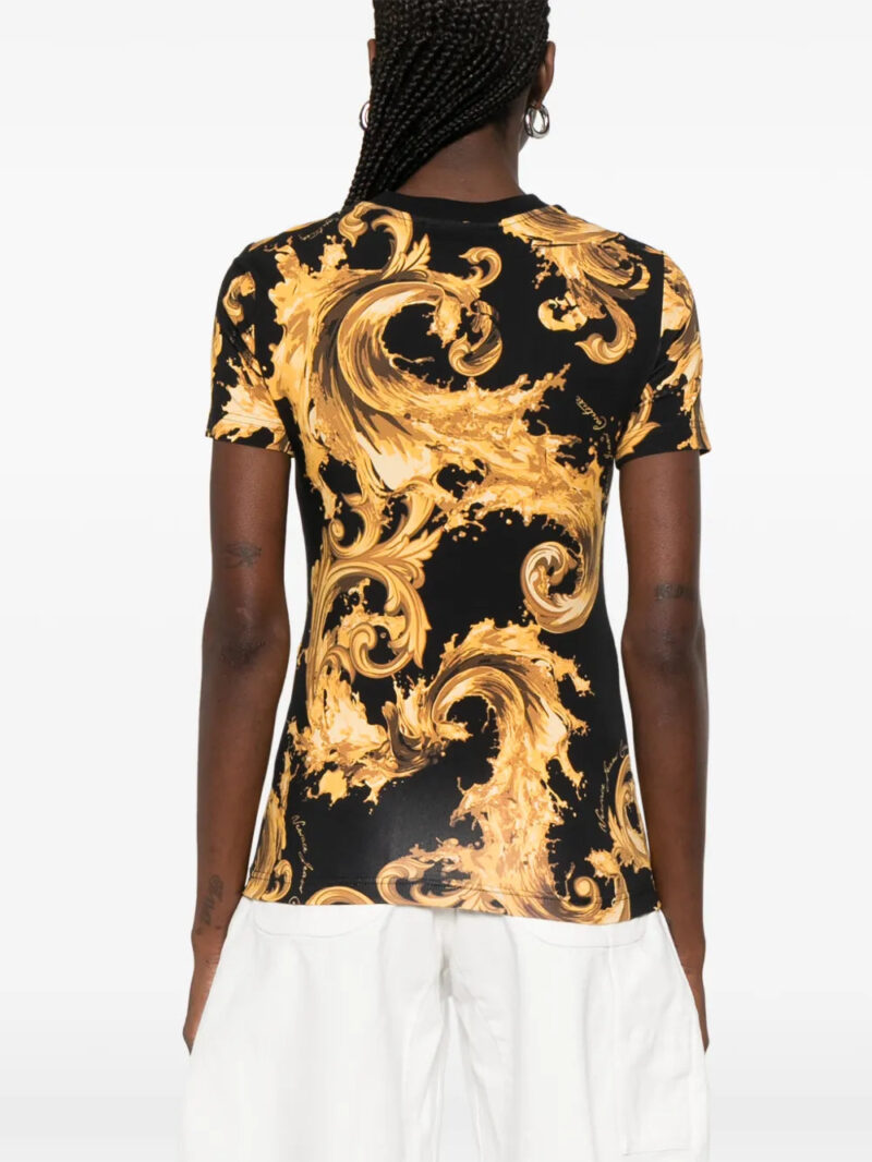 Versace Jeans Couture  baroque print T-shirt