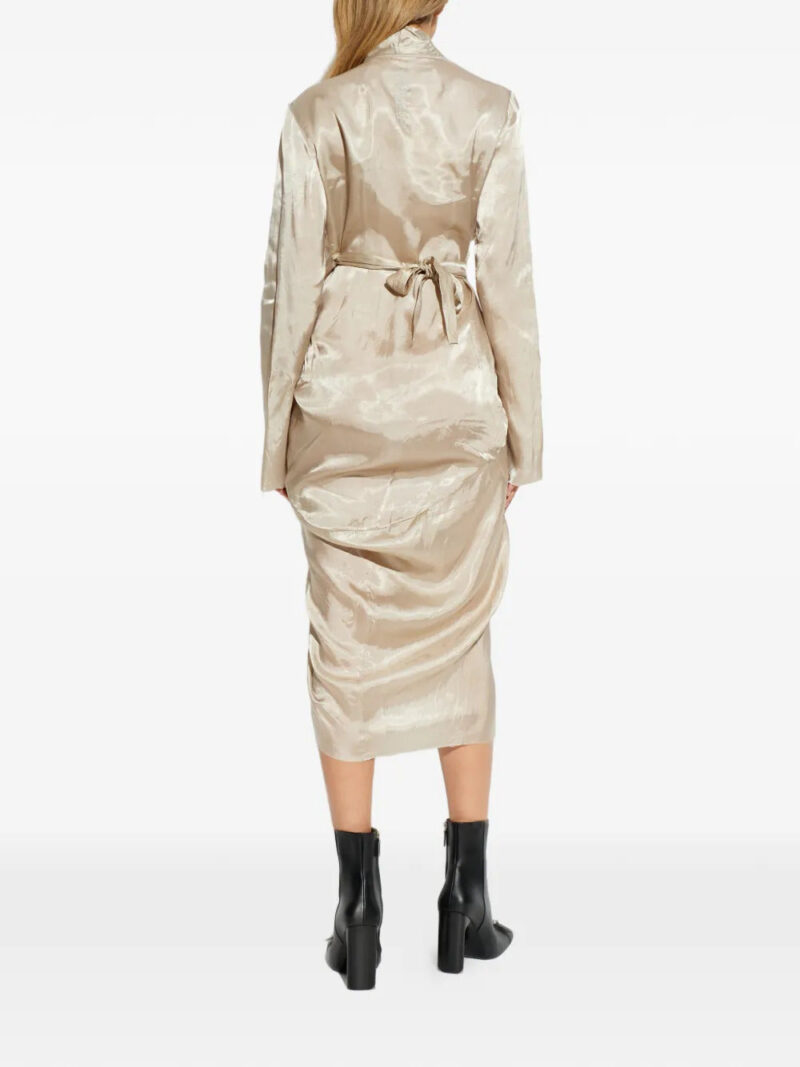 Rick Owens tie-waist dress