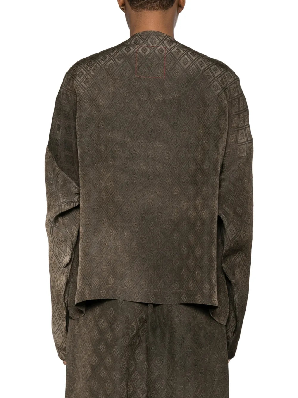 Uma Wang diamond-pattern jacket - Image 2