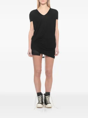 Rick Owens  Temple Hiked T V-neck T-shirt