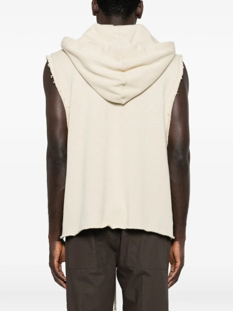 Rick Owens frayed hoodie