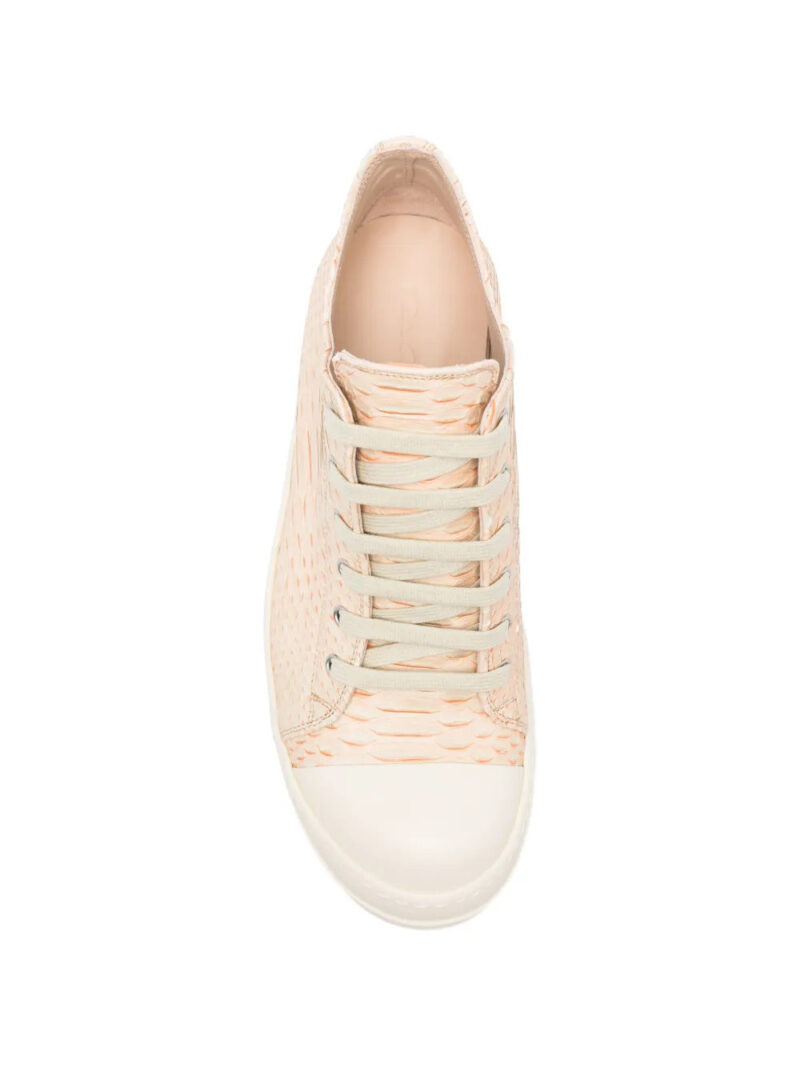 Rick Owens textured sneakers