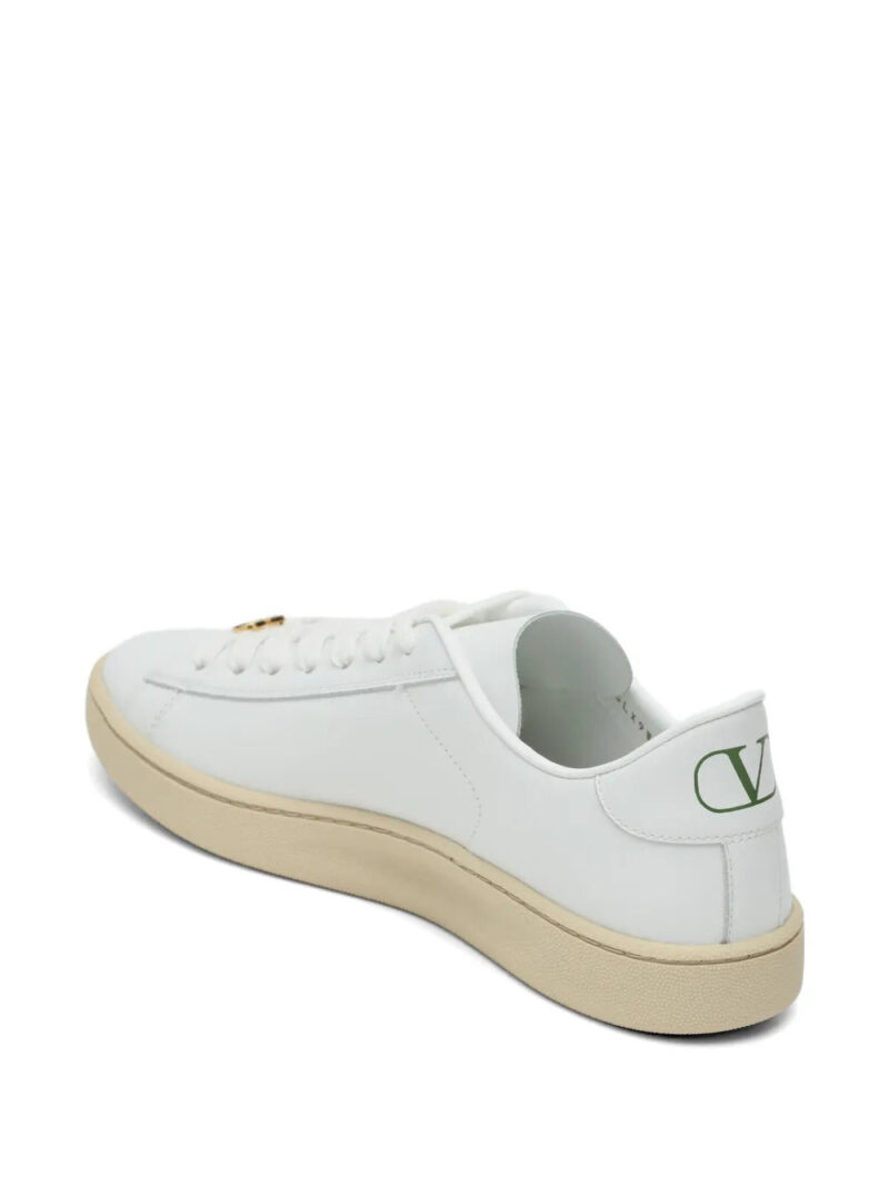 Valentino Garavani  logo leather sneakers