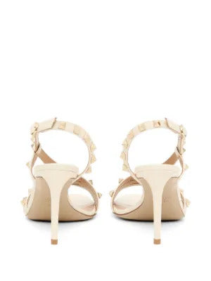 Valentino Garavani Rockstud calfskin sandals 85mm