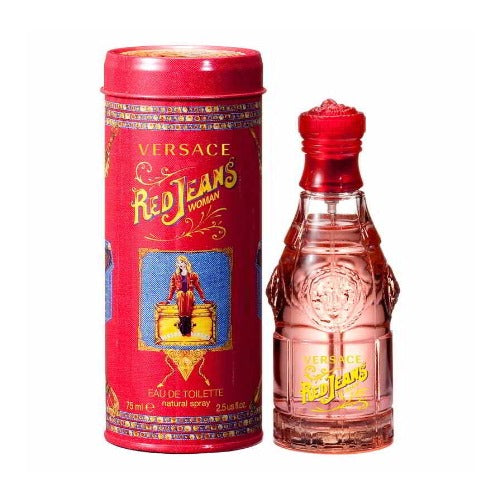 Versace Red Jeans Eau De Toilette For Women 75ml