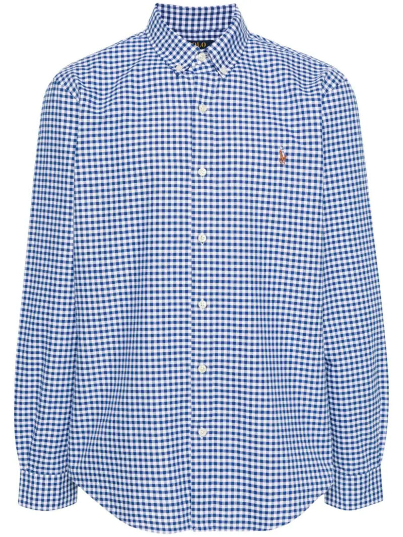 Polo Ralph Lauren  Polo-Pony-embroidery checked shirt