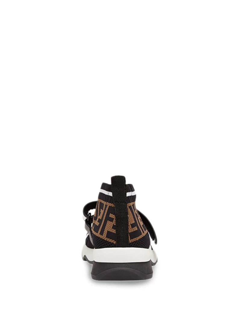 Fendi Rockoko FF motif inlay sneakers