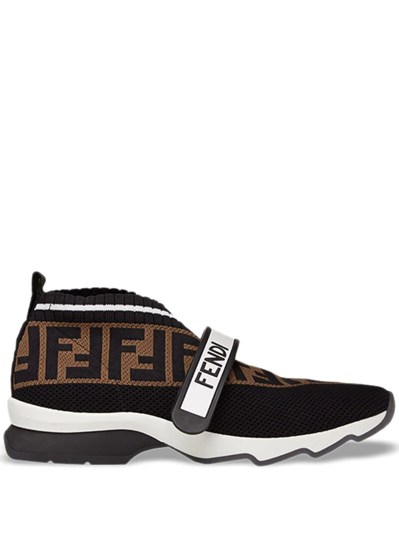 Fendi  Rockoko FF motif inlay sneakers