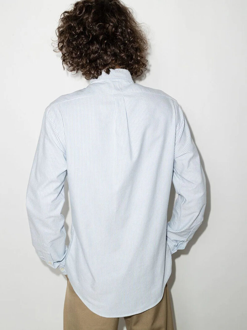 Polo Ralph Lauren  logo-embroidered striped shirt