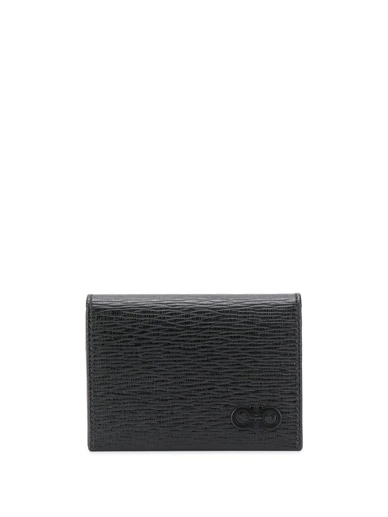 Ferragamo  Gancini textured cardholder