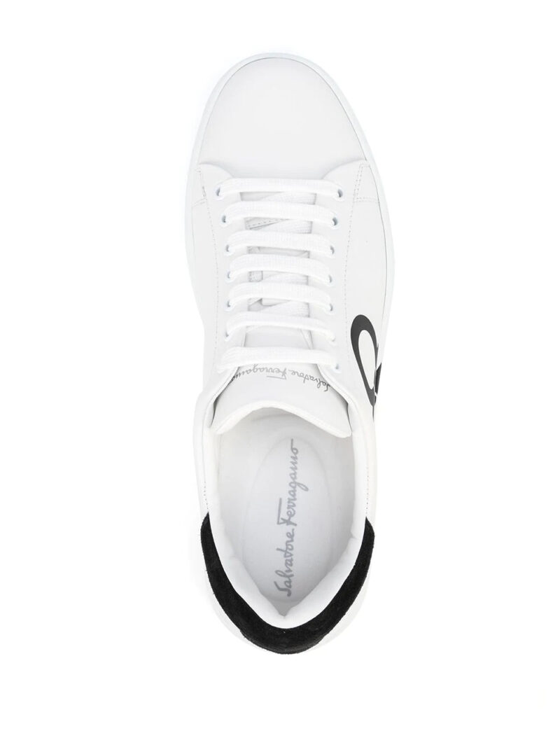 Ferragamo  Gancini lace-up sneakers