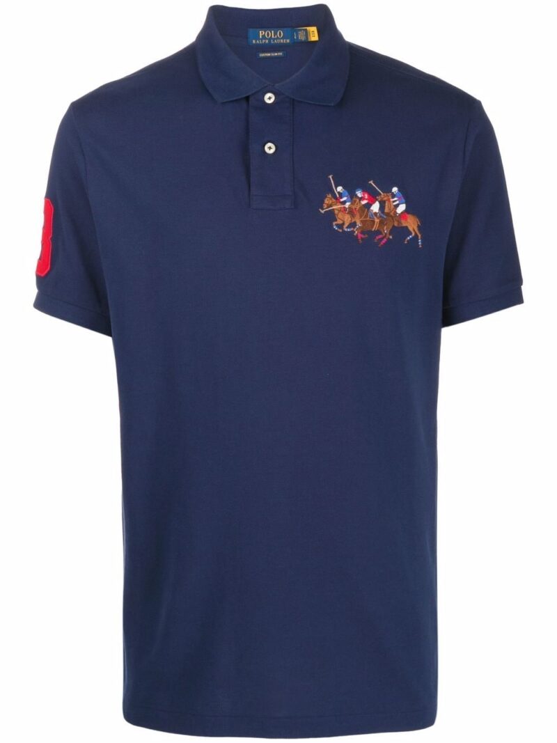Polo Ralph Lauren  Polo Pony-motif cotton polo shirt