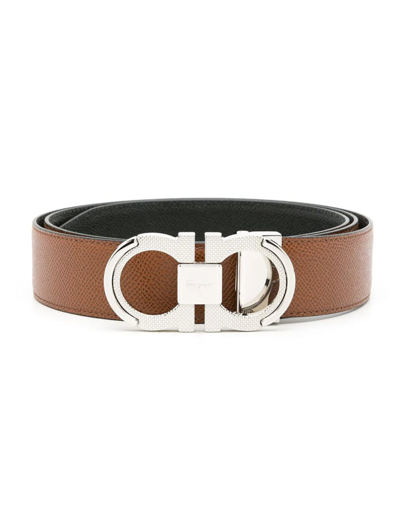 Ferragamo  Gancini buckle leather belt