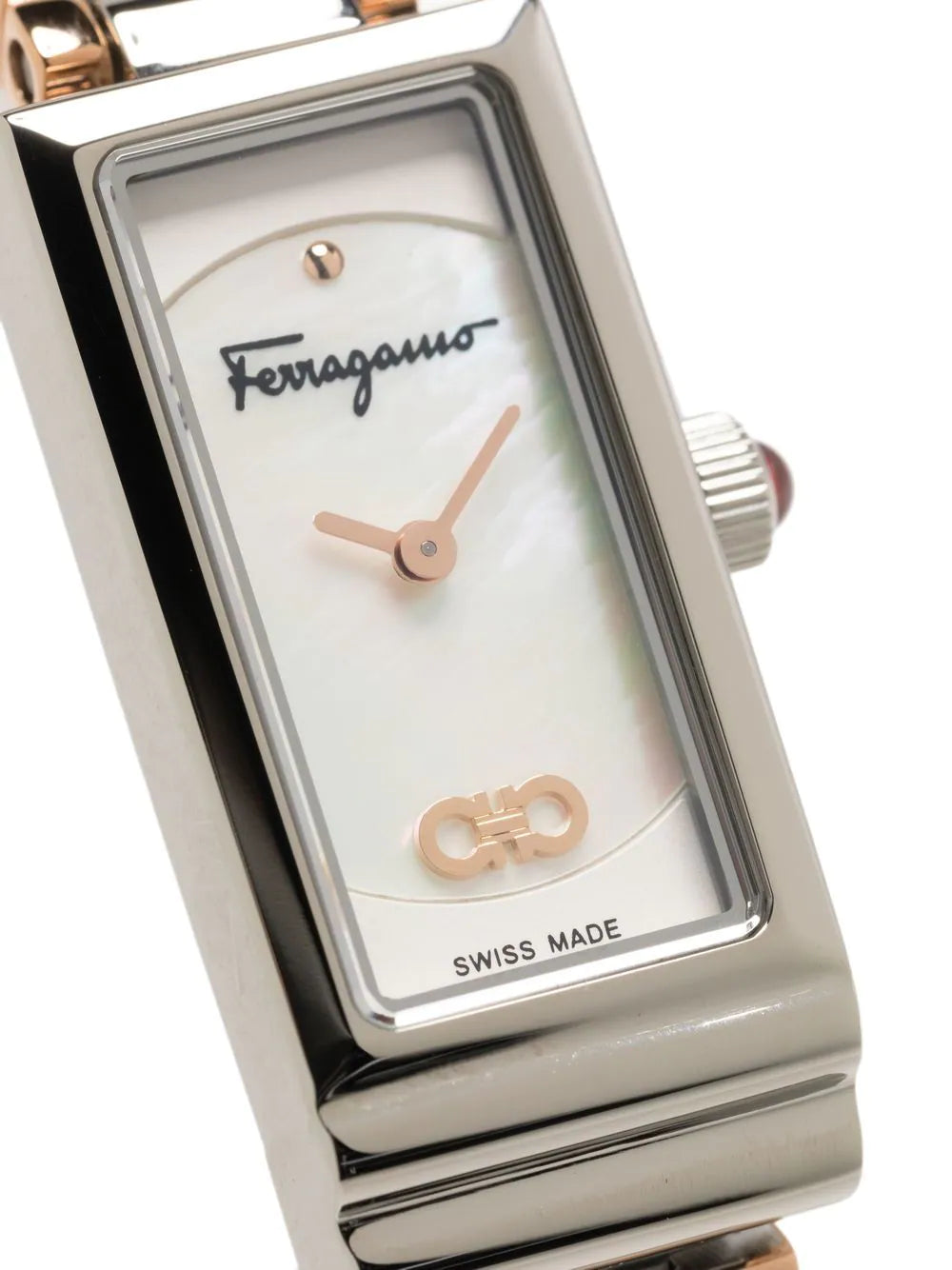 Salvatore Ferragamo Watches Gancini rectangular watch - Image 3
