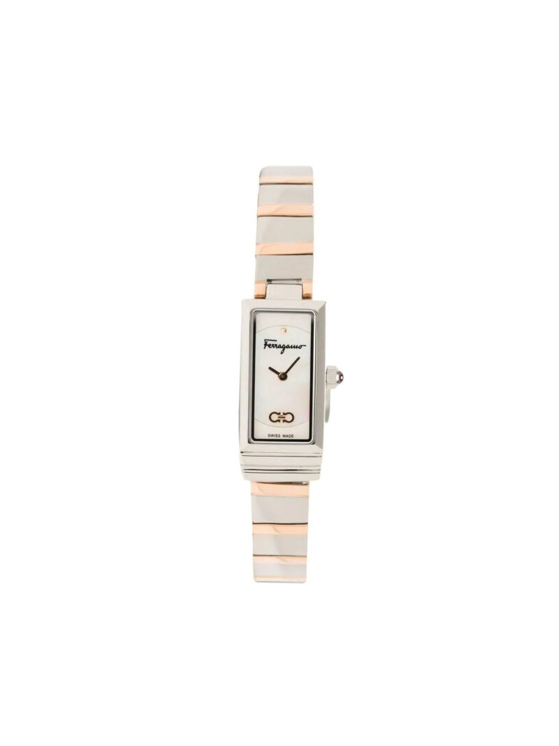 Salvatore Ferragamo Watches  Gancini rectangular watch