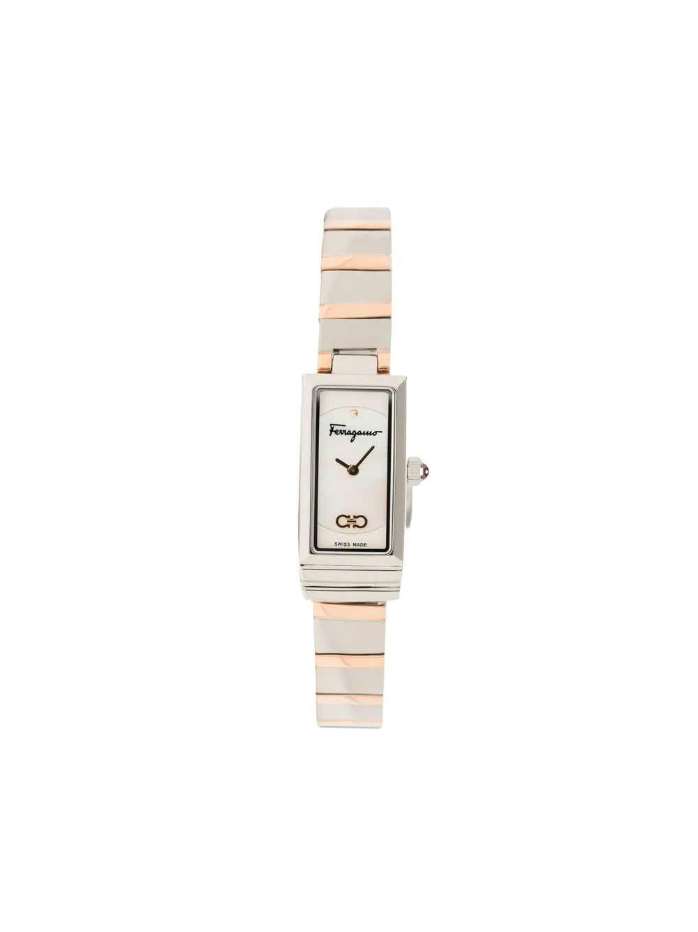 Salvatore Ferragamo Watches Gancini rectangular watch