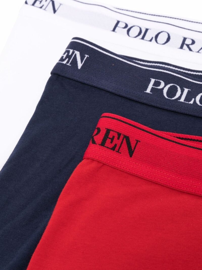 Polo Ralph Lauren  logo-waistband boxers 3 pack