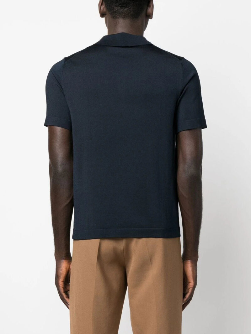 SANDRO  Pablo zip-up polo shirt