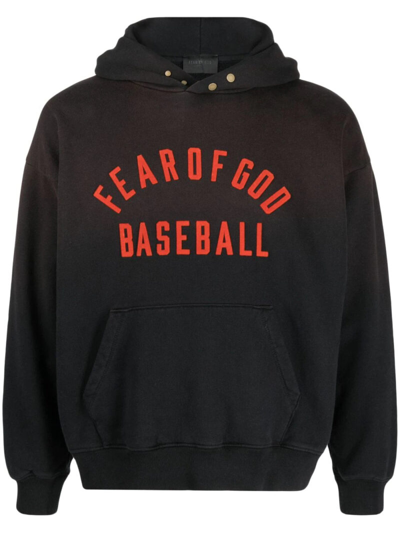 Fear Of God  Baseball logo hoodie