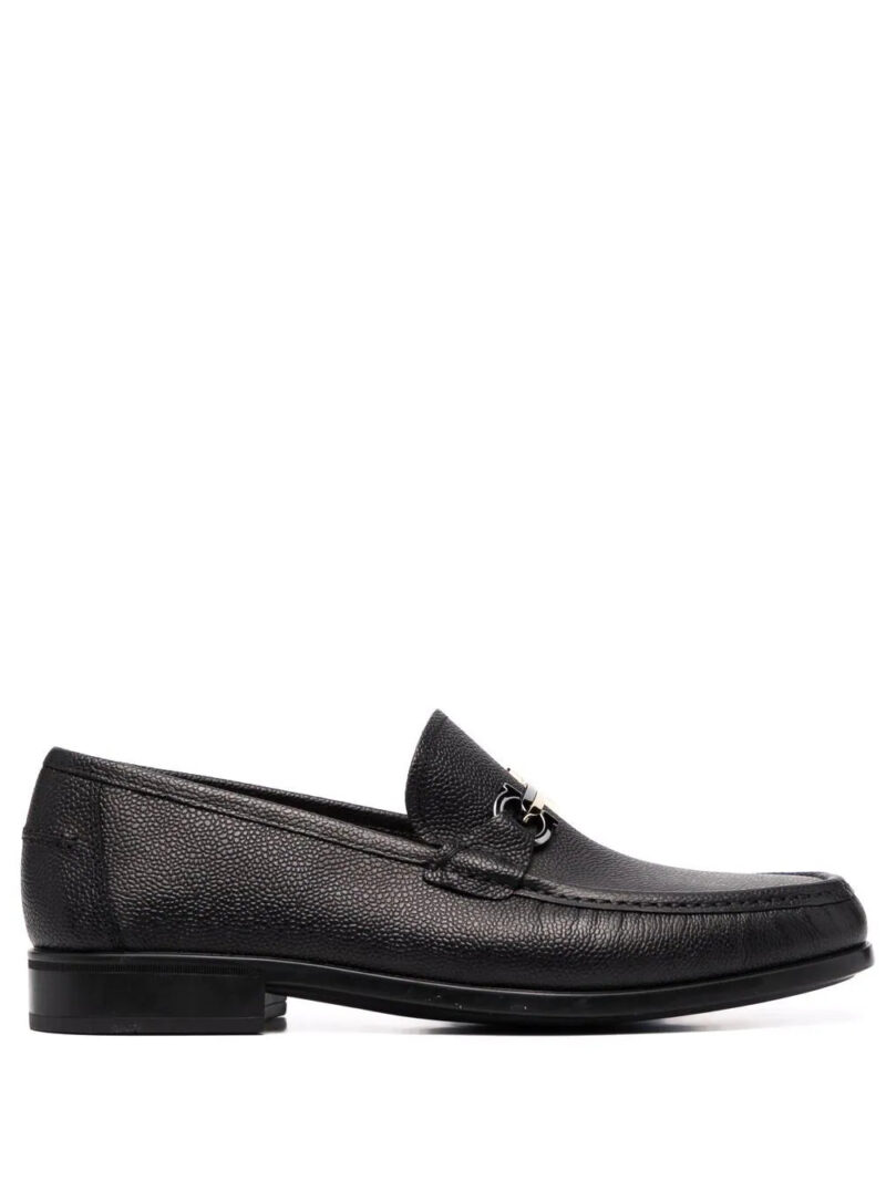 Ferragamo  Maurice pebbled-effect loafers