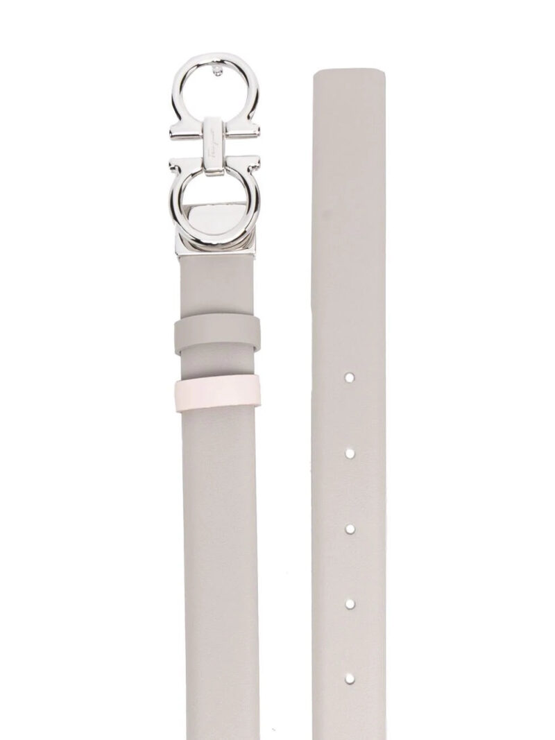 Ferragamo Donna logo-buckle leather belt