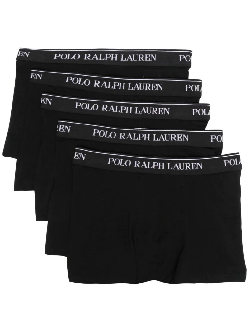 Polo Ralph Lauren  logo-waist boxers (set of five)