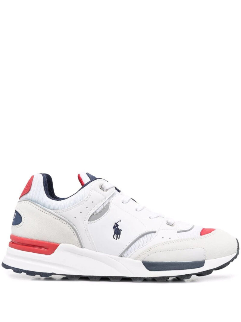 Polo Ralph Lauren panelled lace-up sneakers