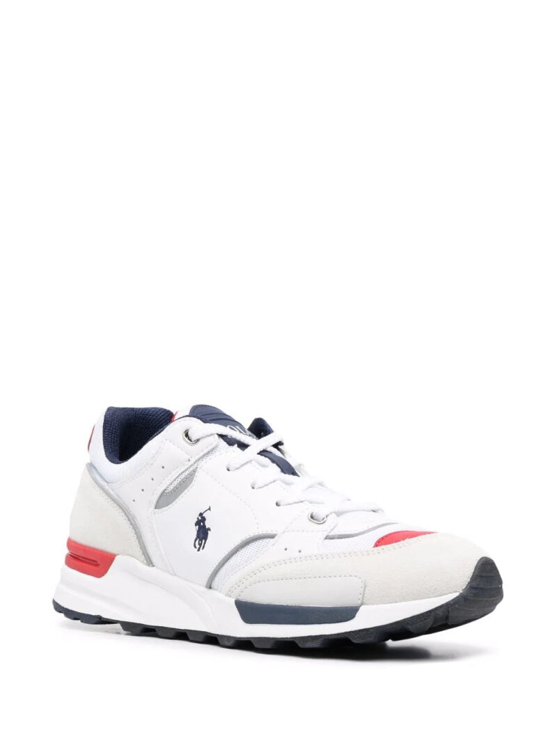 Polo Ralph Lauren panelled lace-up sneakers