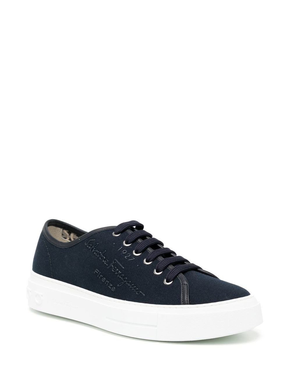 Ferragamo Borg logo-print sneakers - Image 2