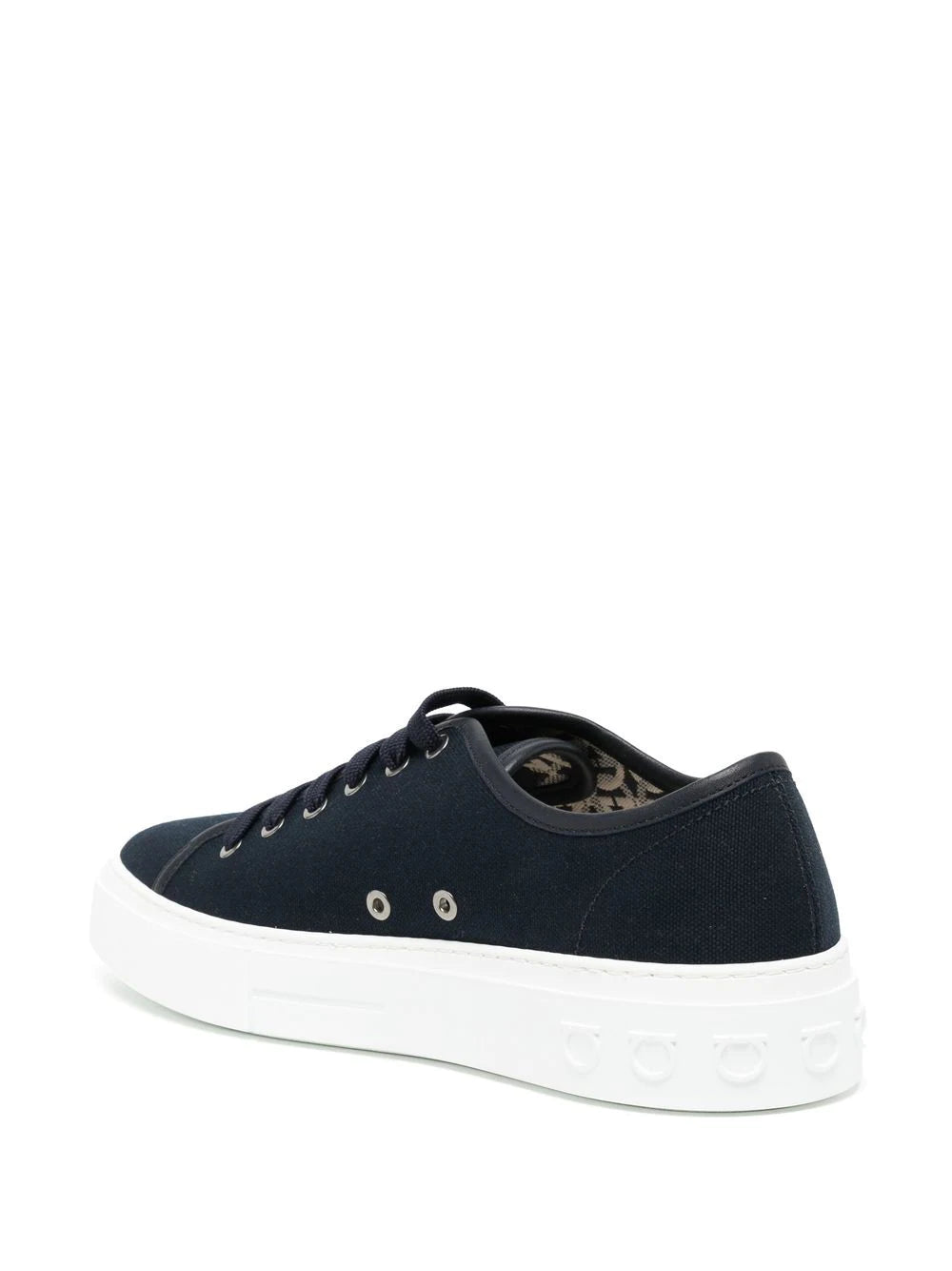 Ferragamo Borg logo-print sneakers - Image 3