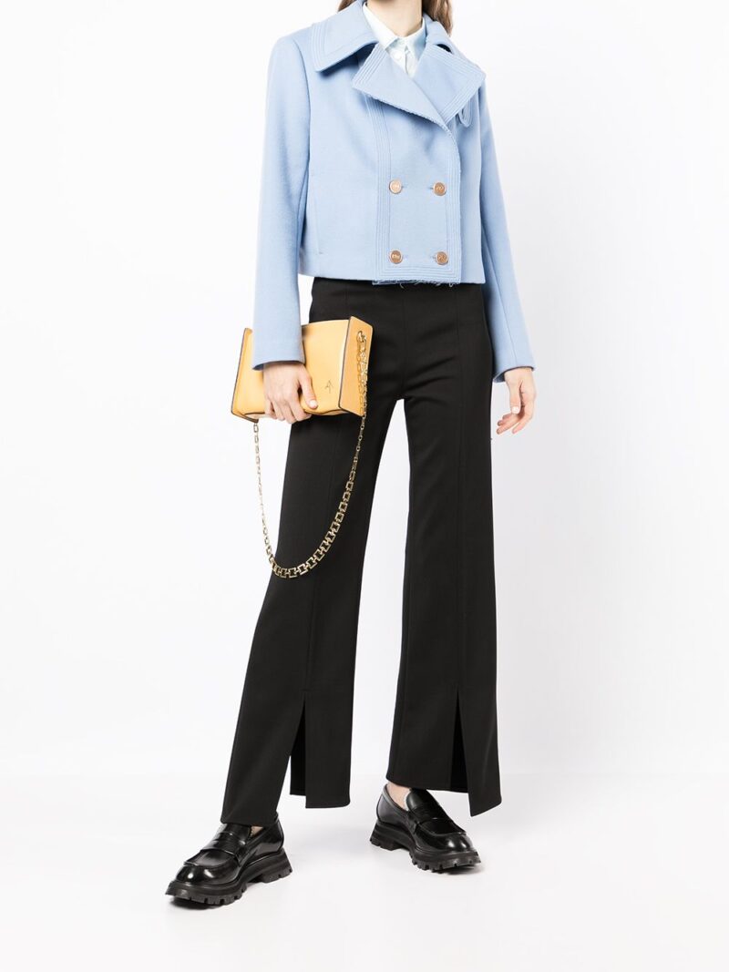 Ports 1961 double-breasted cropped jacket