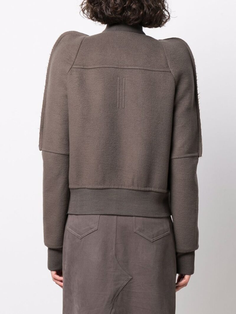 Rick Owens bionic puff-sleeve bomber jacket